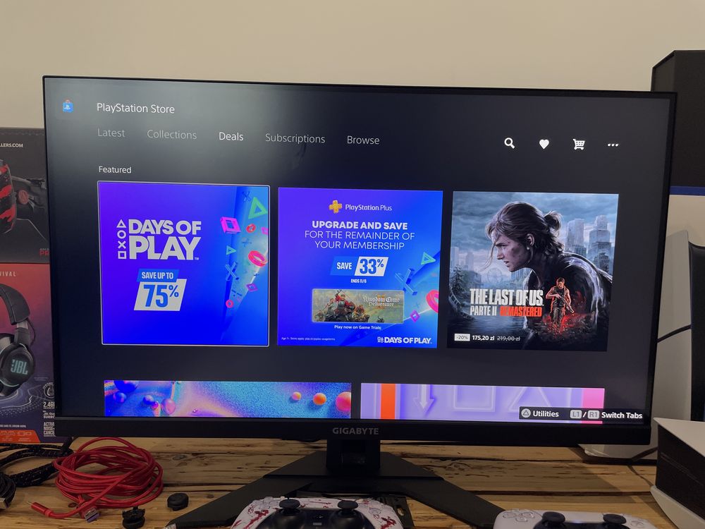 Monitor Gigabyte ’28 cali, 144 Hz, UHD 4K, HDMI 2.1