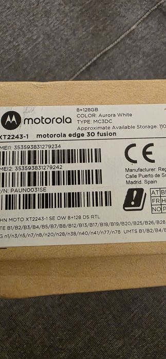 Motorola edge 30 fusion 5g 8/128