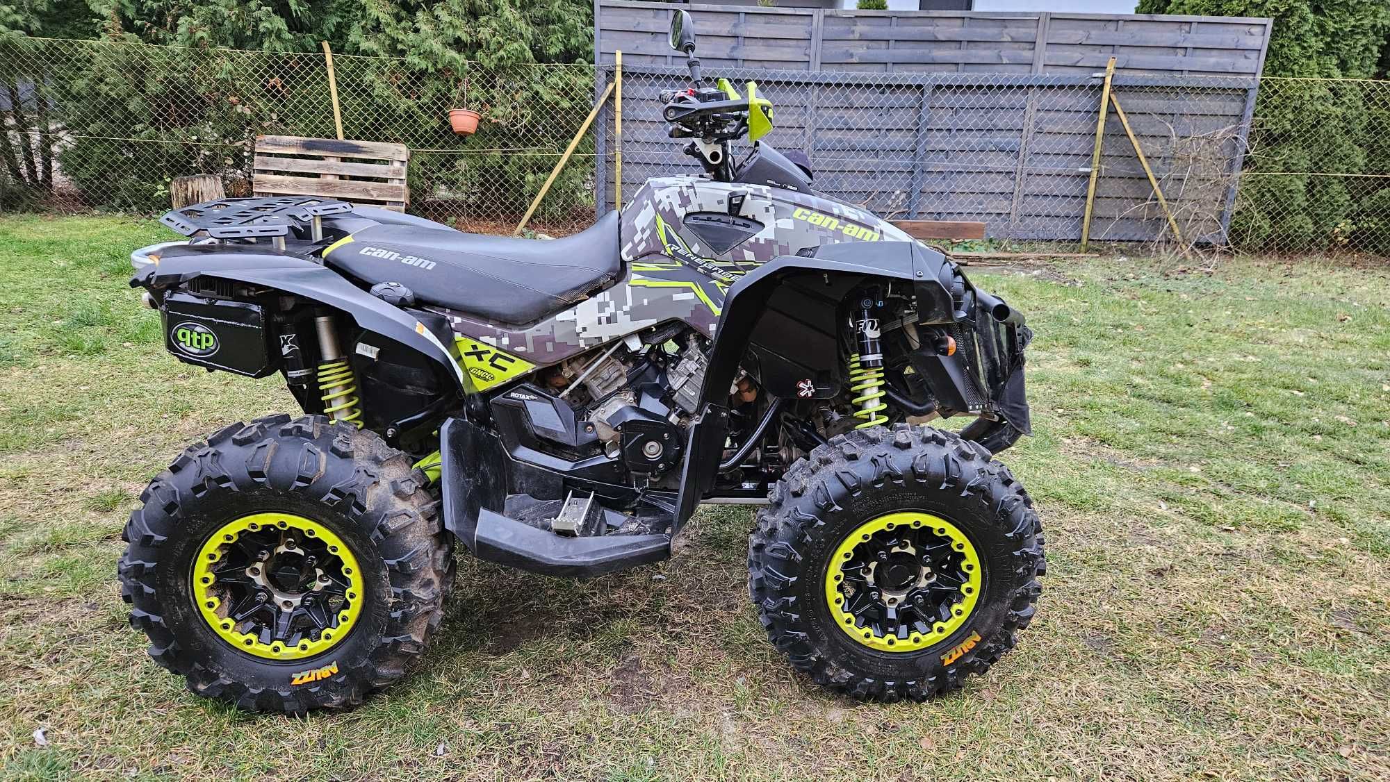 Quad Can Am Renegade 1000 xc super stan dużo dodatków