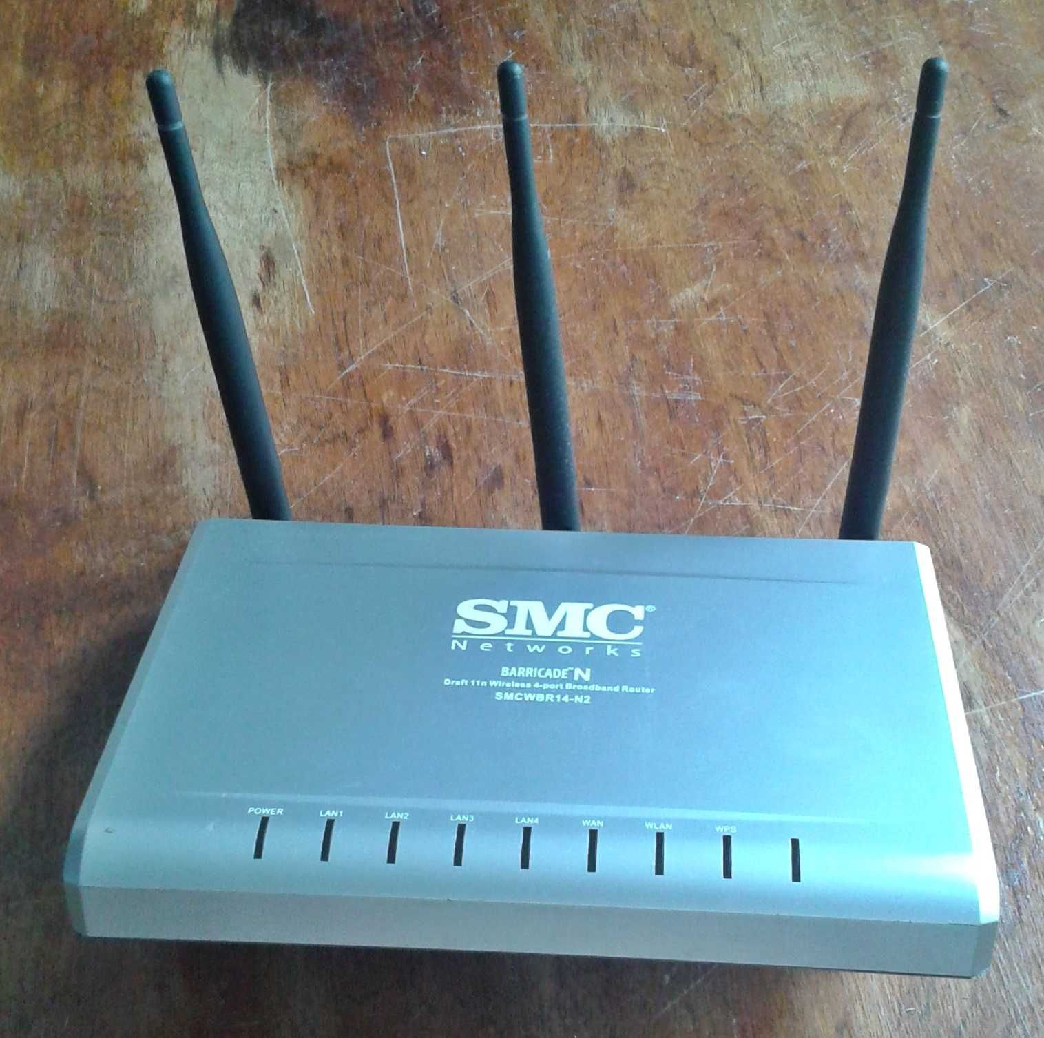 SMC Barricade g ROUTER 54mbps 3 antenas SMCWBR14.G2 Envio CTT