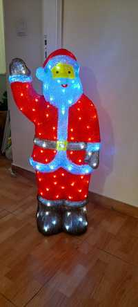 Pai Natal 1 metro de exterior/ interior com luzes