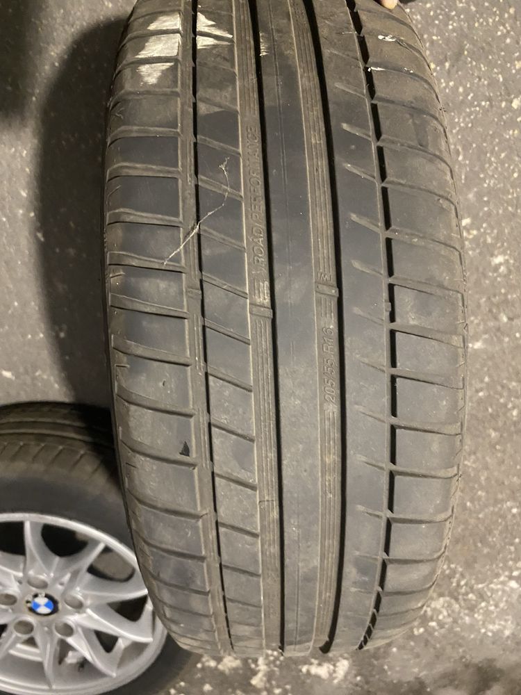 felgi 16 plus opony letnie bmw e46