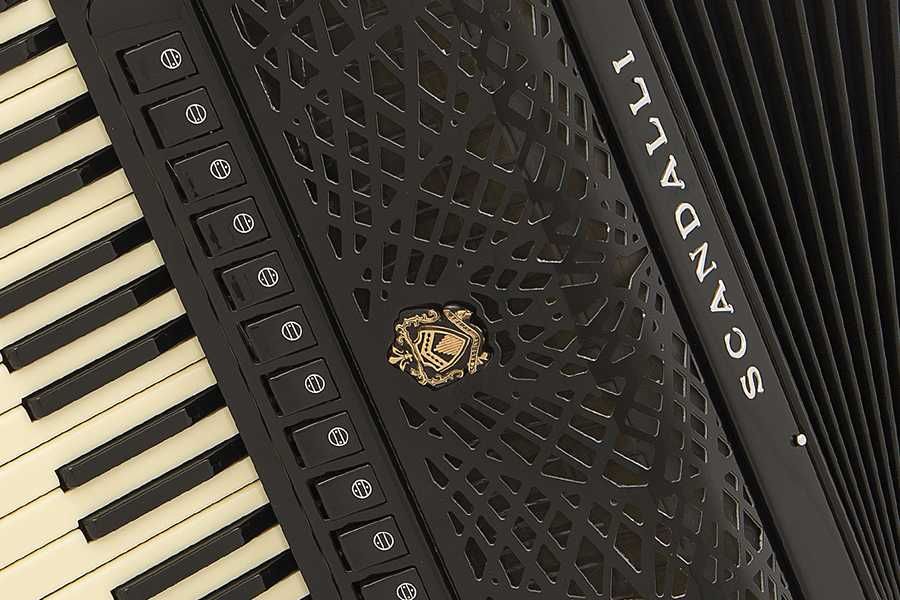 Akordeon Scandalli Conservatorio Concerto BJP442 T, konwerter kanałowy