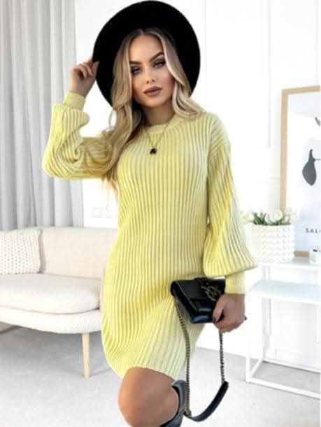 Sukienka sweterkowa