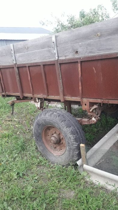 Трактор т25 с прицепом