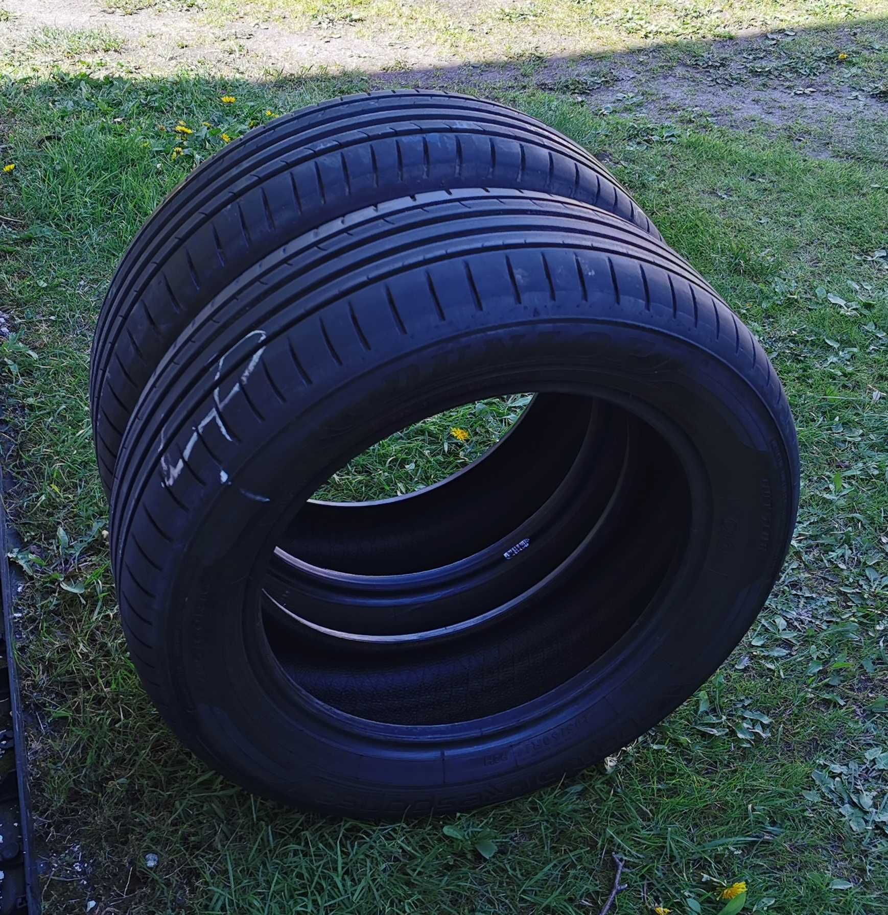 205/60r16 Dunlop SP Sport Bluresponse letnie 2 szt stan bdb prywatnie.