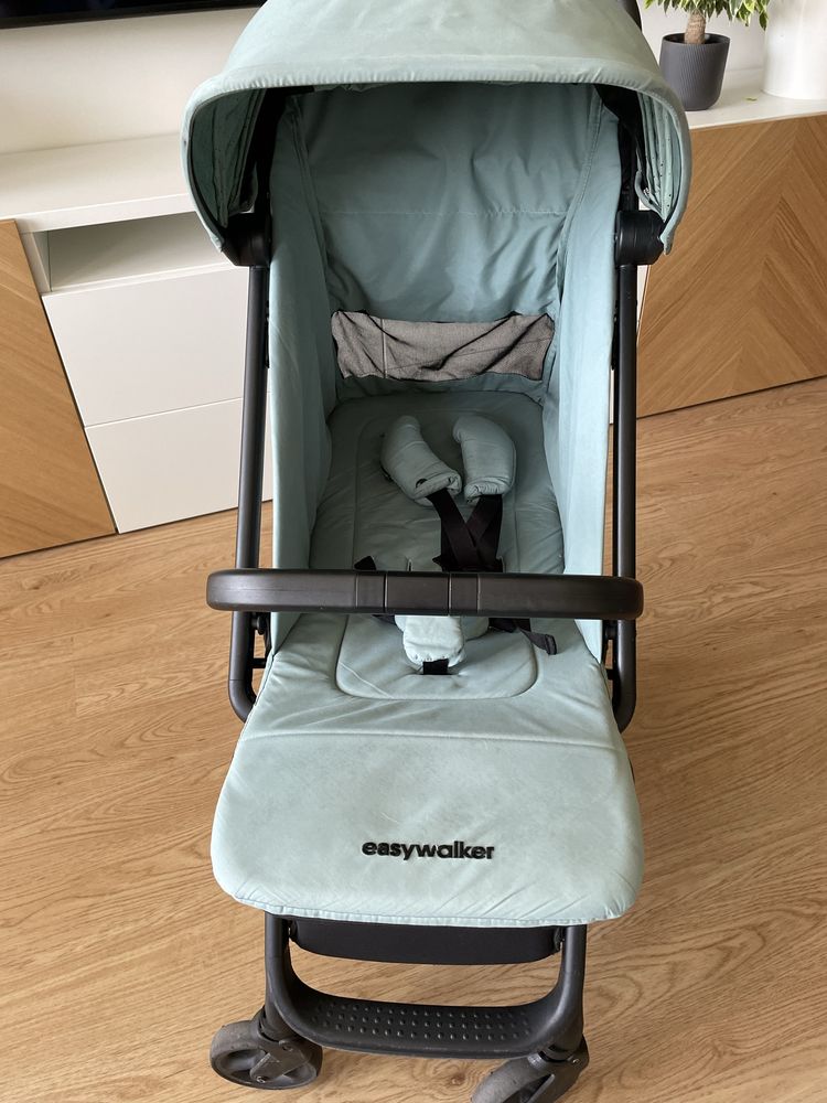 Wózek spacerowy Easywalker Miley Coral Green Lekki, idealny w podróży