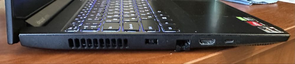 Ноутбук Lenovo IdeaPad Gaming 3 15ACH6 Shadow Black (82K200TERA)
