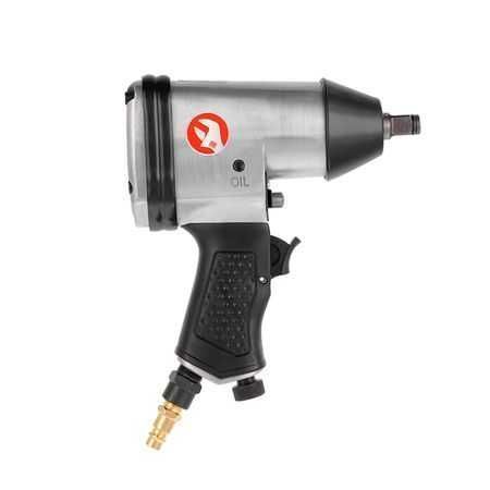 Гайковерт пневматичний у кейсі + набір головок 1/2"  INTERTOOL PT-1101