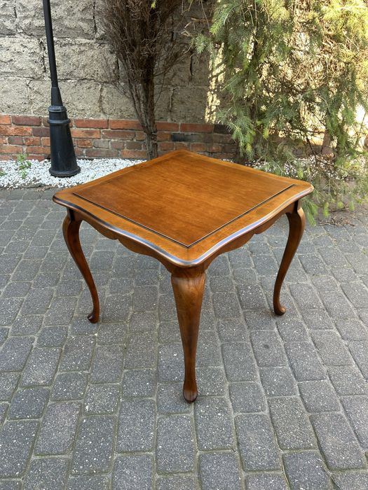 Stylowa Ława Ludwikowska Ludwik Stolik Kawowy Po Renowacji