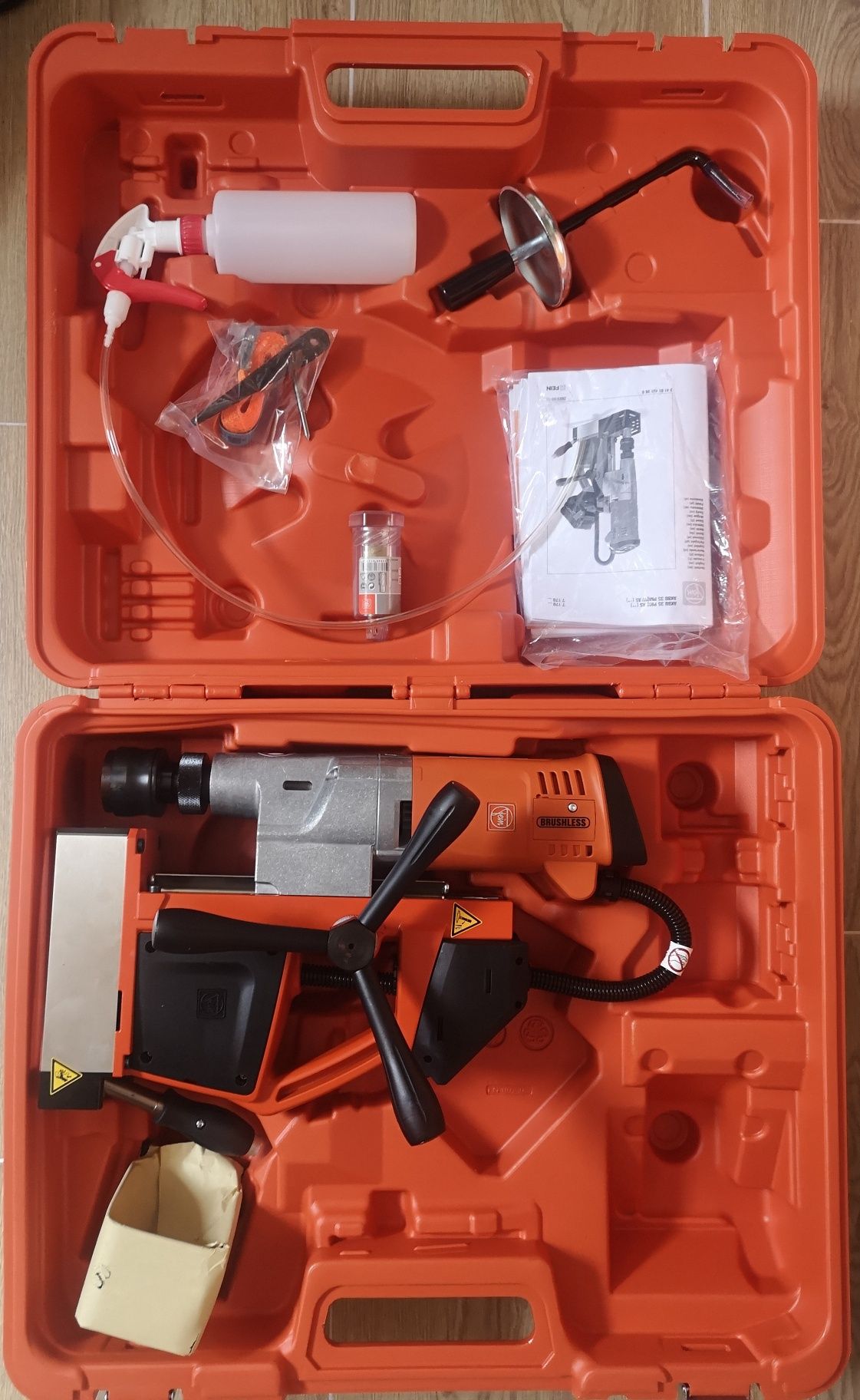 Fein AKBU 35 Pmqw AS Wiertarka magnetyczna Nowa Wiertło Fein Gratis