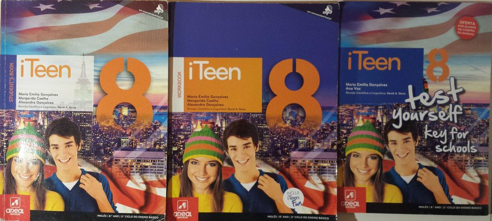 iTeen 8°\9* ano- Inglês - manual/caderno