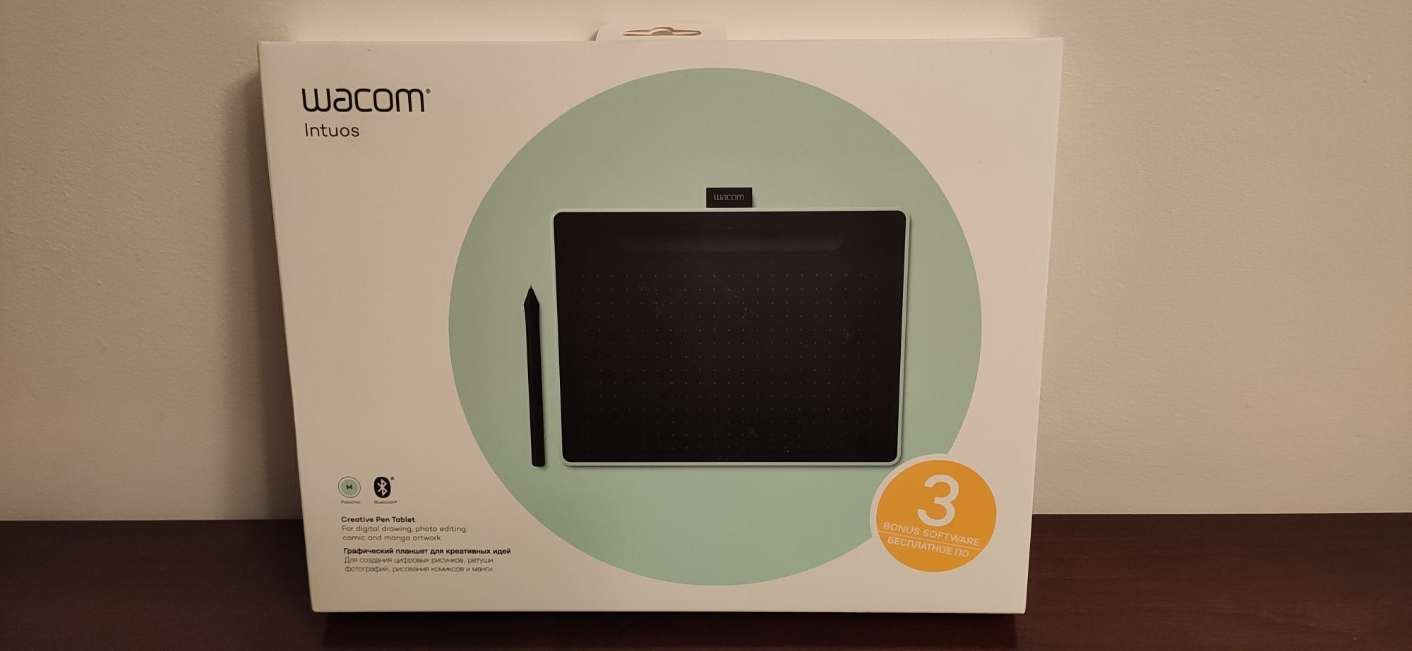 Wacom Intuos M Bluetooth - Verde Pistachio