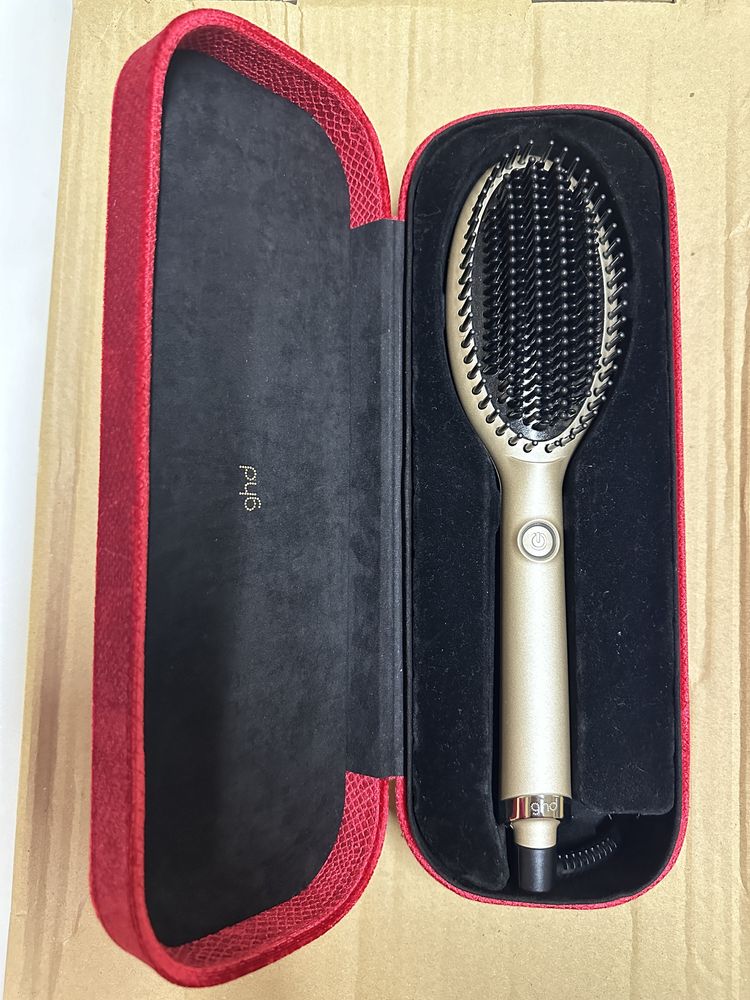 Escova elétrica de cabelo GHD gold