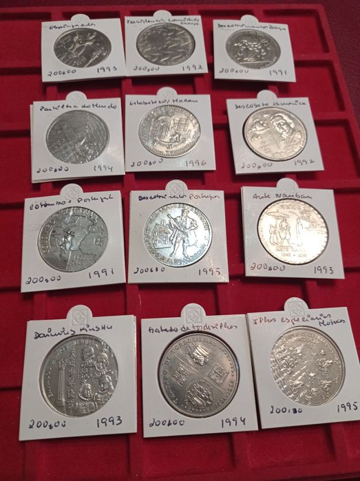 Moedas de 200 escudos