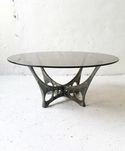 Stolik brutalistyczny proj. Willy Ceysens lata 60 vintage design