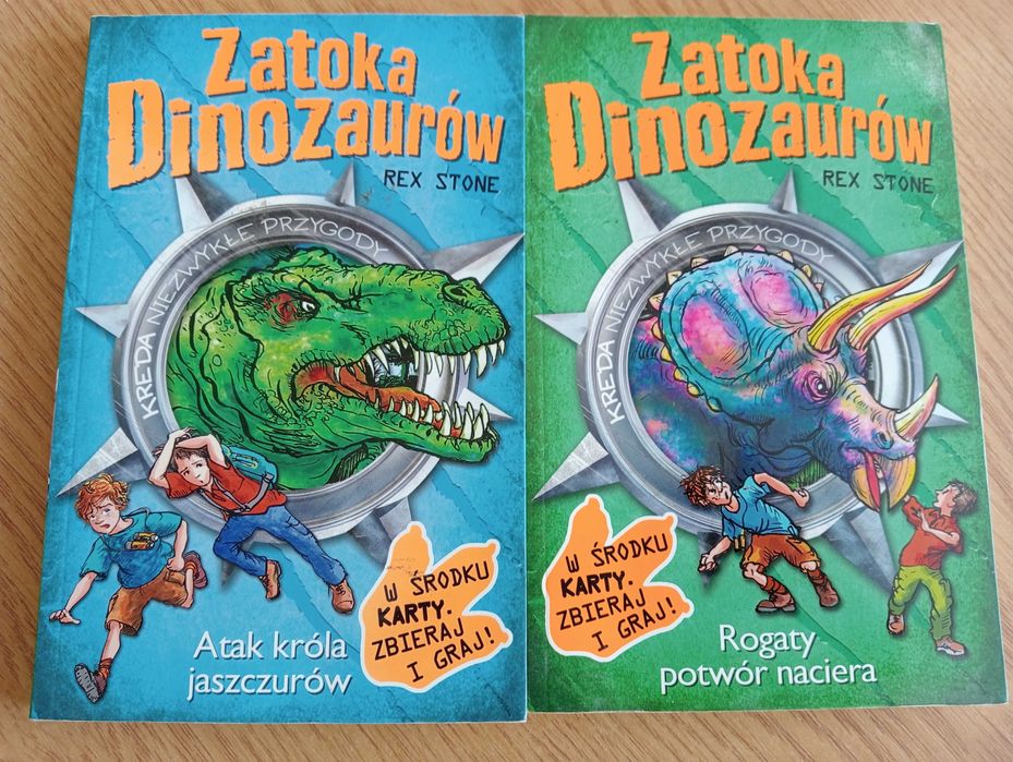 Zatoka dinozaurów - Rex Stone - 2 książki