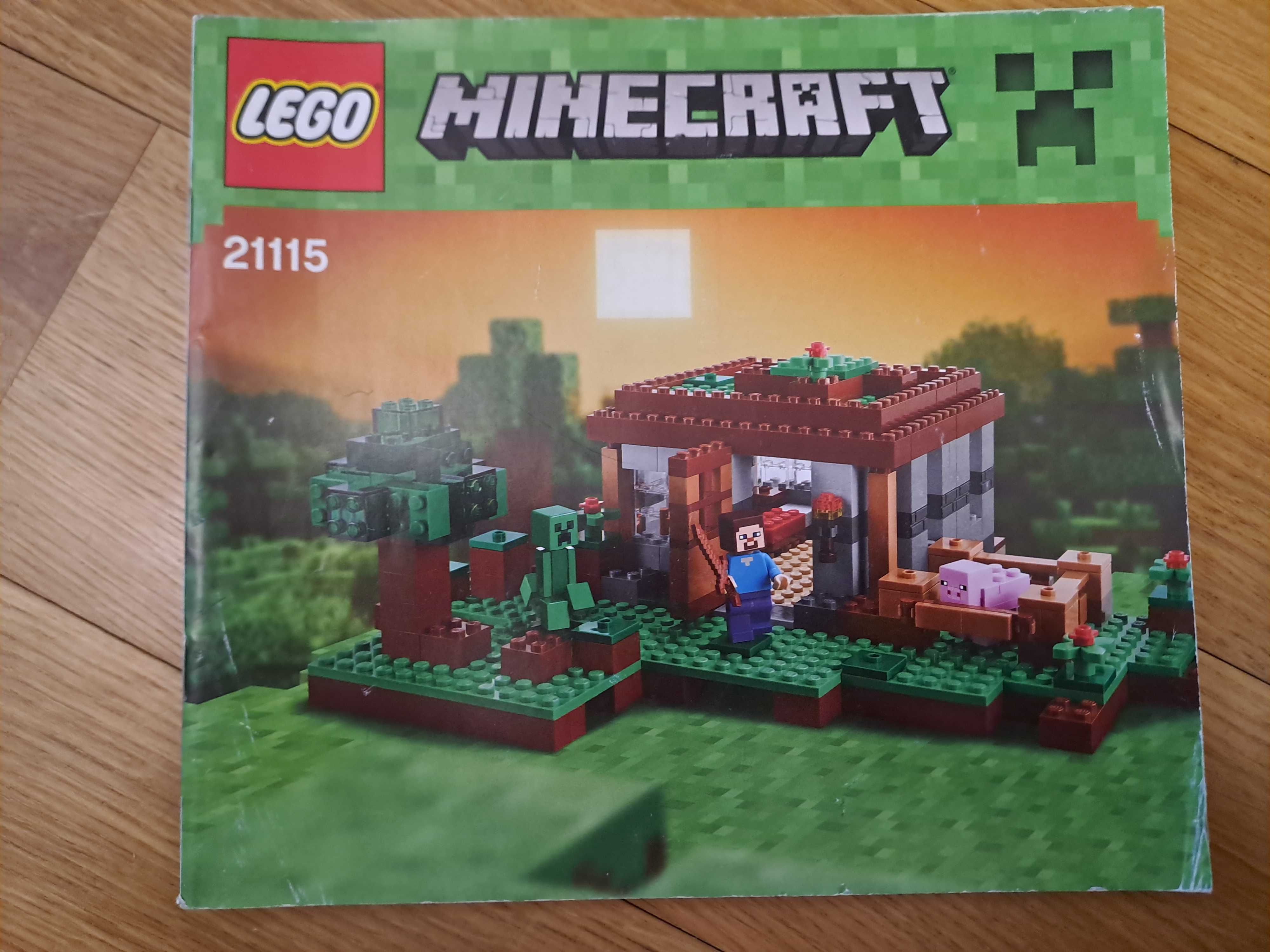Instrukcja LEGO Minecraft 21115 Pierwsza Noc