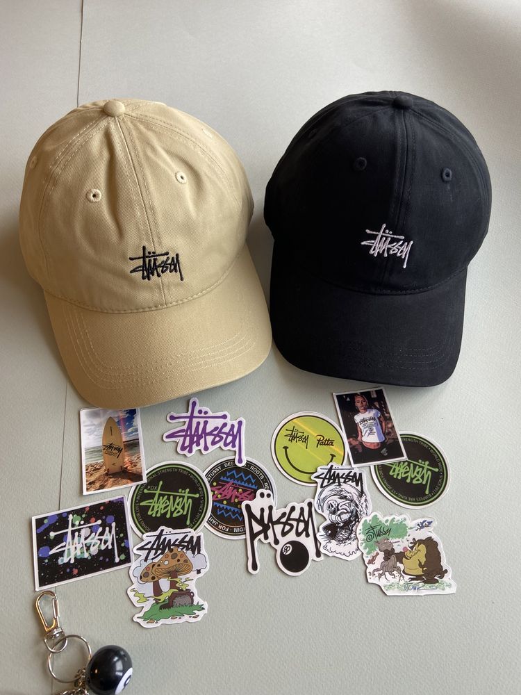Кепка Stussy стусі бейсболка стуси кепки панама пятипанелька