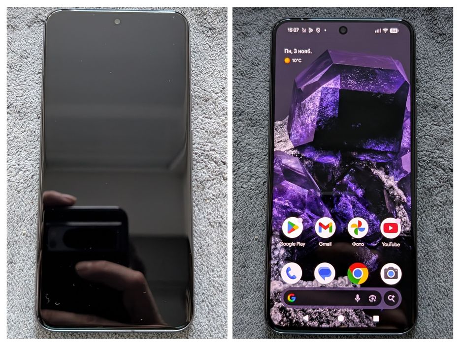 Google Pixel 8 8/128Gb Obsidian, 120Hz, eSim, Android 16.