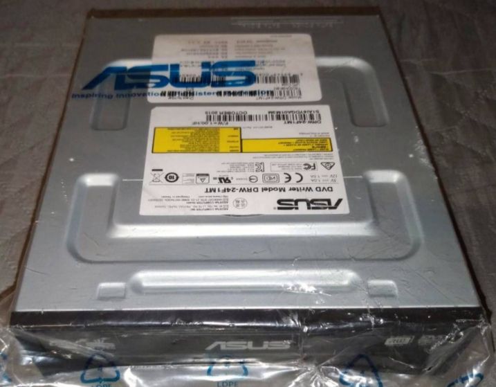 Gravador DVDRW Sata Asus DRW-24F1MT (NOVO)