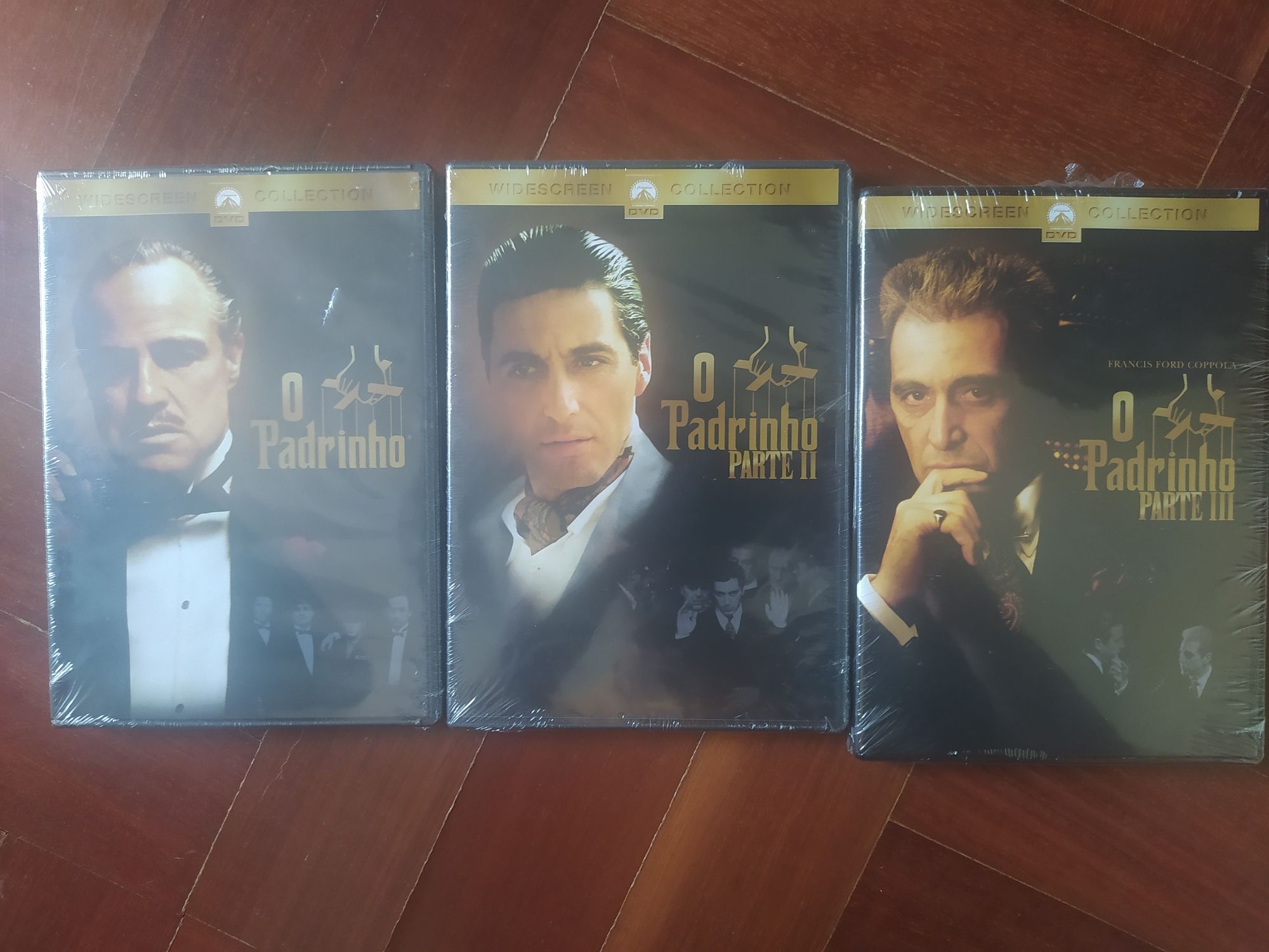 DVD coleção O Padrinho (The Godfather) NOVOS