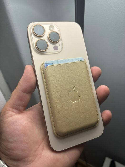 Capa em pele apple magsafe