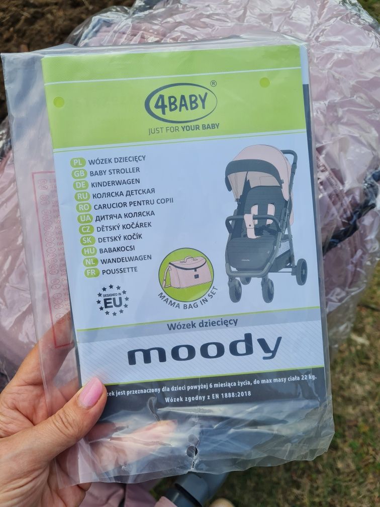 Прогулочна коляска 4baby moody