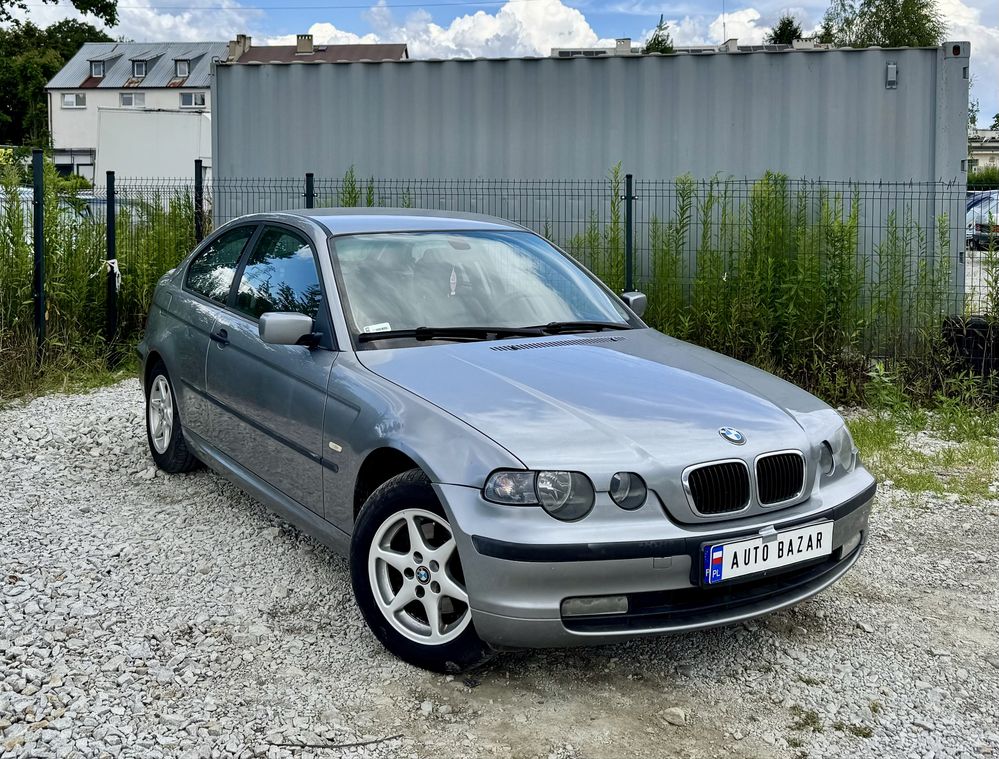BMW E46 Compact* 1.8 Benzyna * Klima * Parktroniki * 2005* MegaStan