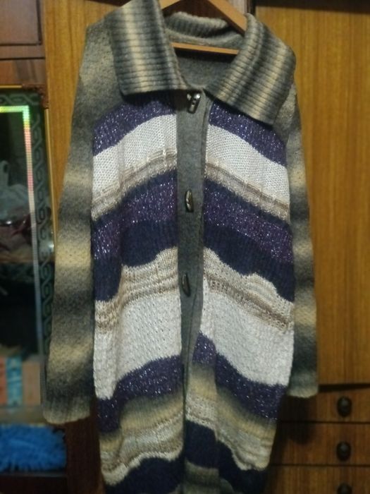 Женский кардиган теплый
