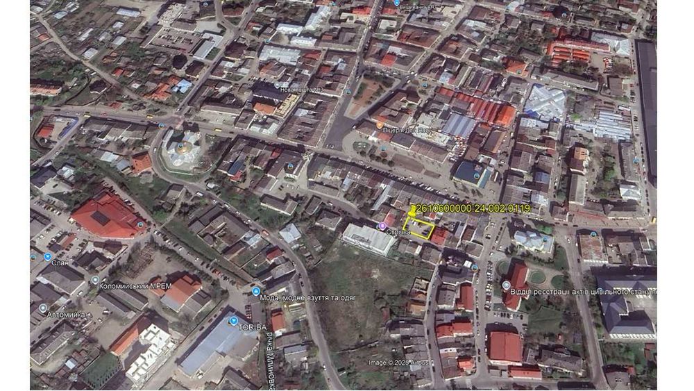 Продаж земельної ділянки, площею 0,0460 га, Івано-Франківська обл.