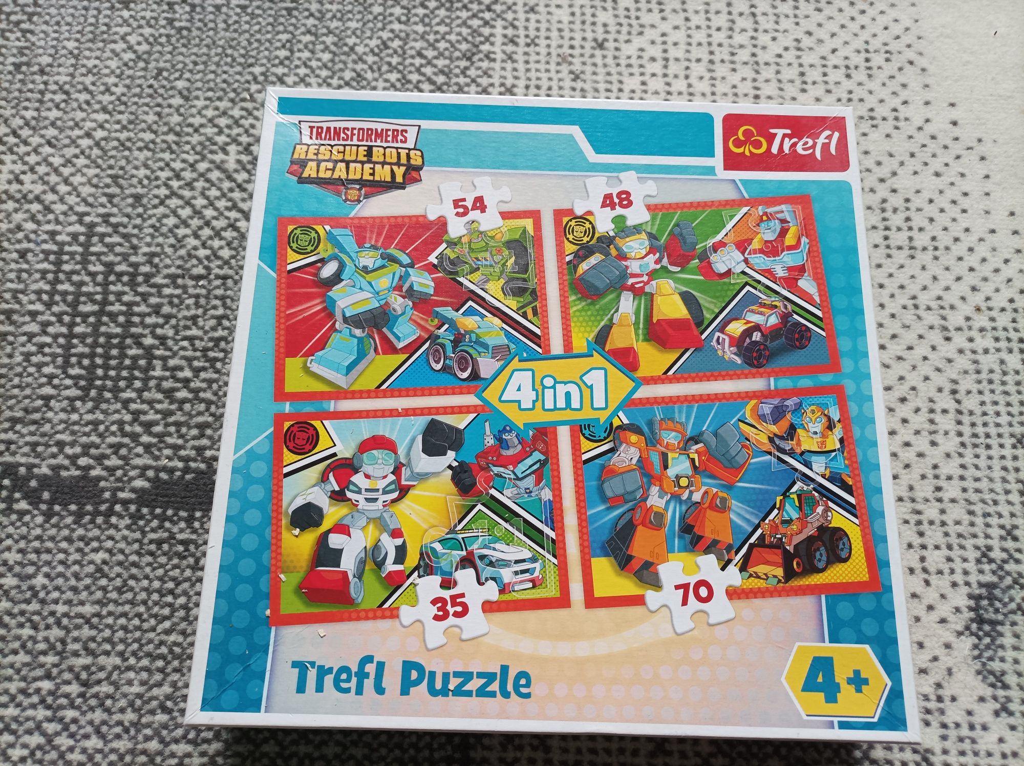 Puzzle Transformers rescue bots  academy +4