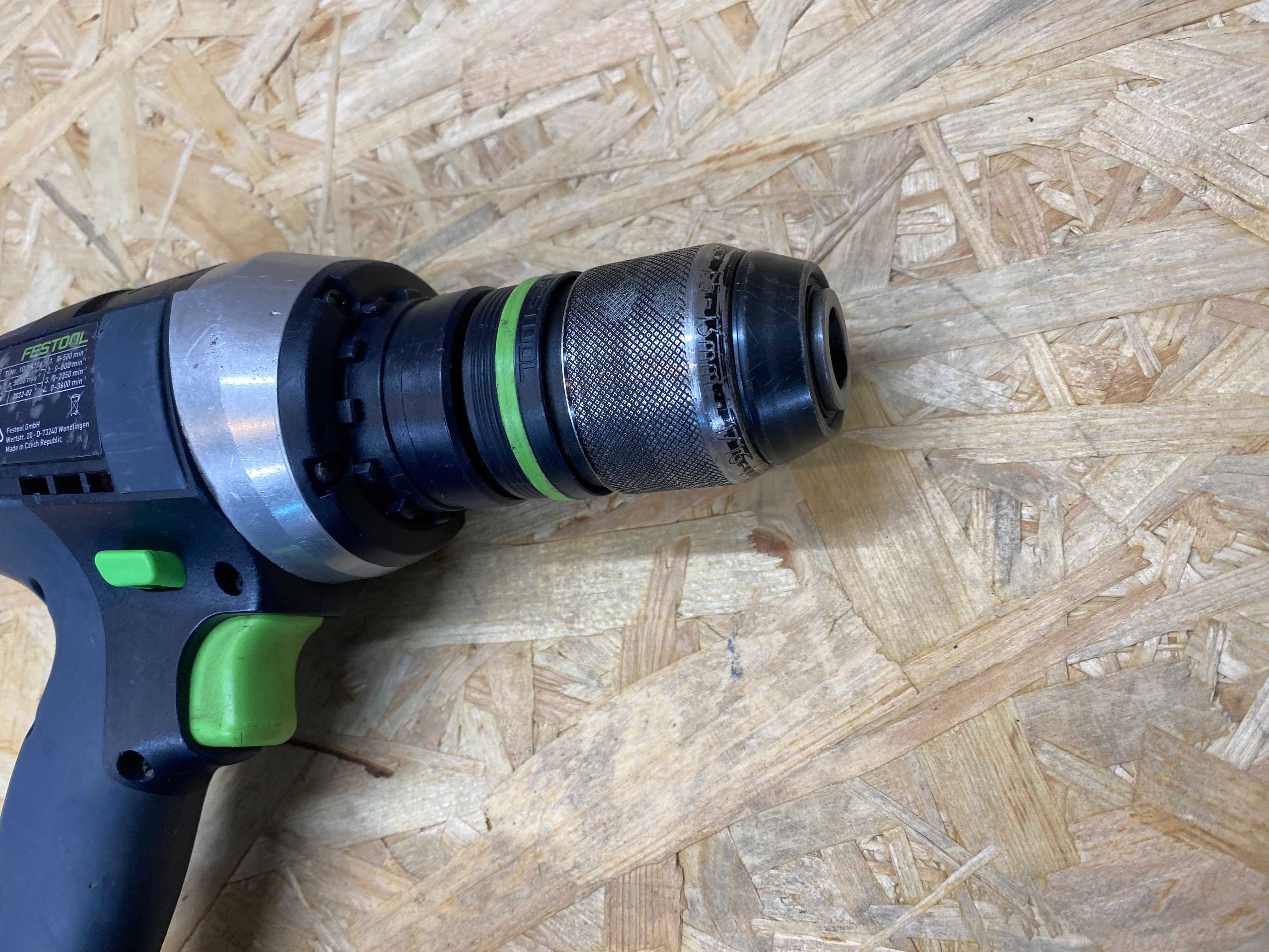 Festool wiertarko wkrętarka udarowa QUADRIVE FESTOOL TPC18/4 + aku 5,2