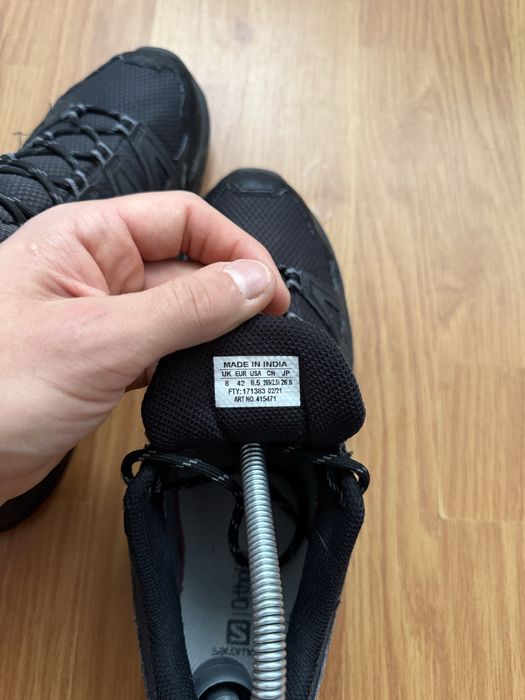 Чоловічі кросівки Salomon Gore tex розмір 42 26.5 см