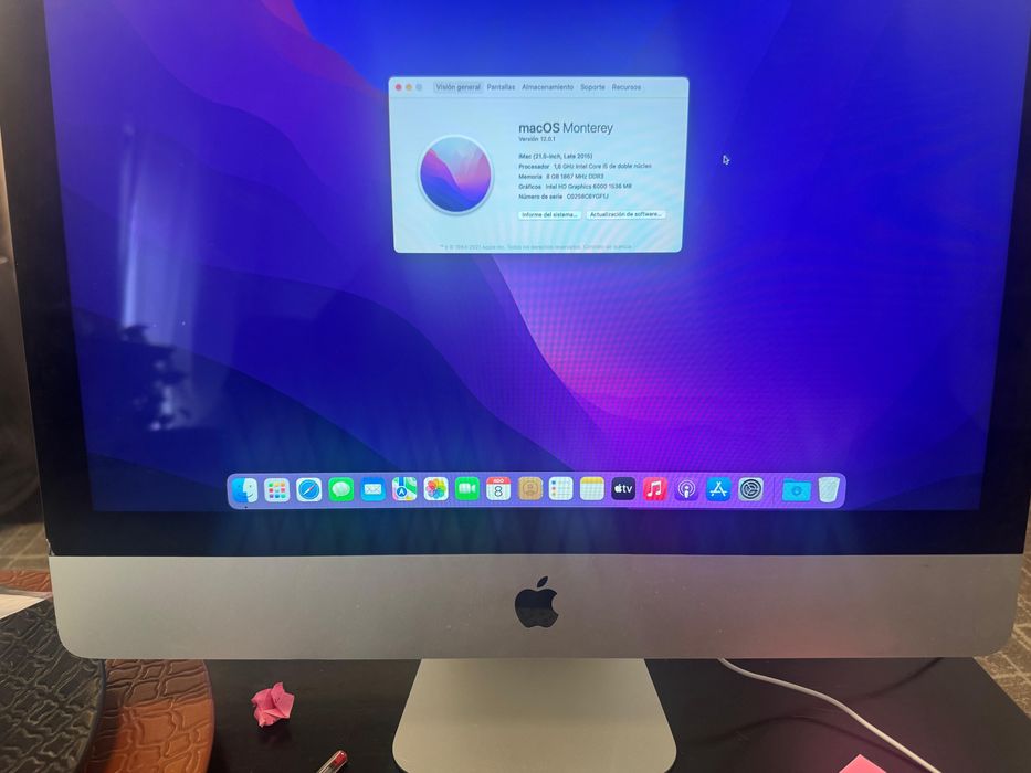 APPLE IMAC A1418  21.5 polegadas