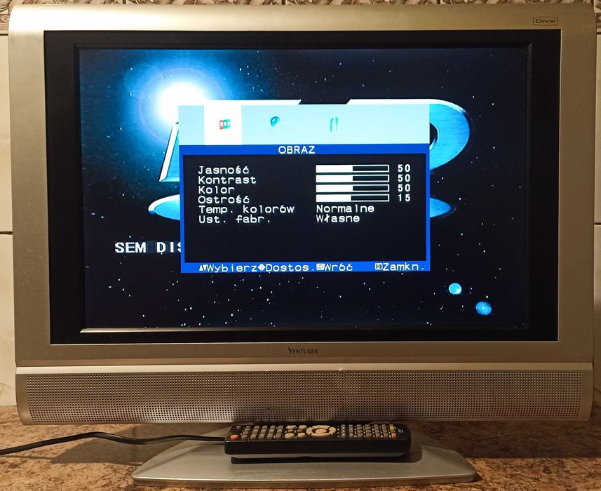 Venturer TV 19" Lcd, model:LCD19DVD-206CE