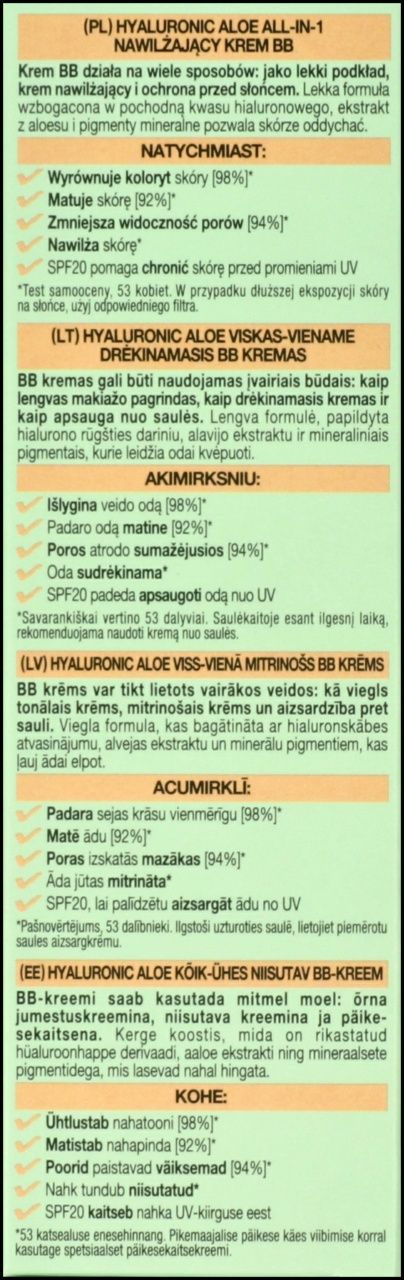 Garnier krem bb jasny
