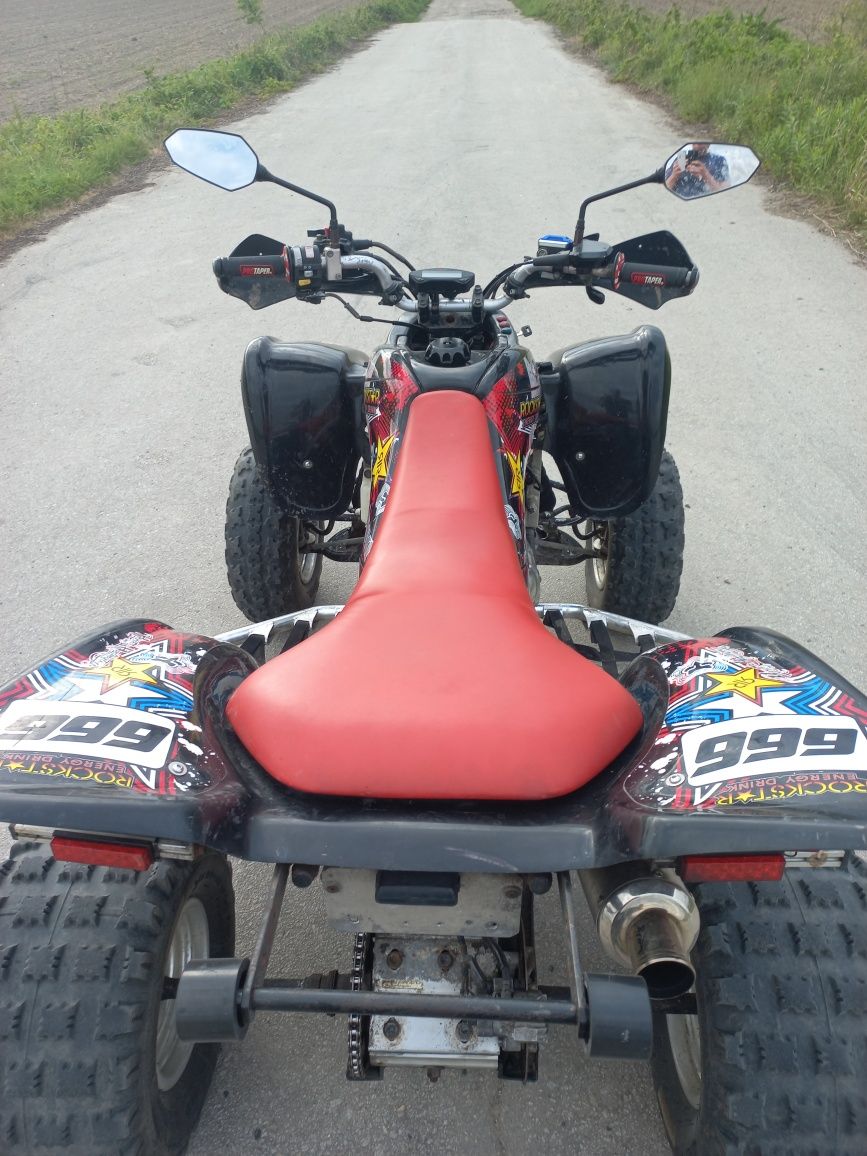 Suzuki LTZ 400 bez homologacji