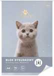 Blok rysunkowy A4 50 k 90g UV Puppy Sing Interdruk. Interdruk
