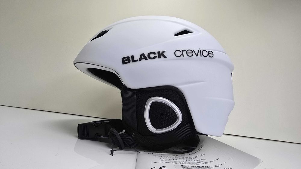 KASK narciarski BLACK CREVICE KITZBUHEL rozmiar S 55-56cm Matt White