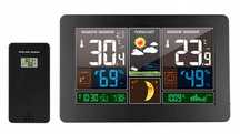 FanJu3378Wielofunkcyjny zegar pogodowy z pomiarem temperatury ttst1364