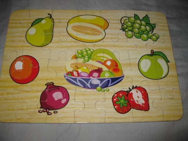 Мягкие пазлы пазли Фрукти Геометричні фігури Фигуры Игрушки Іграшки