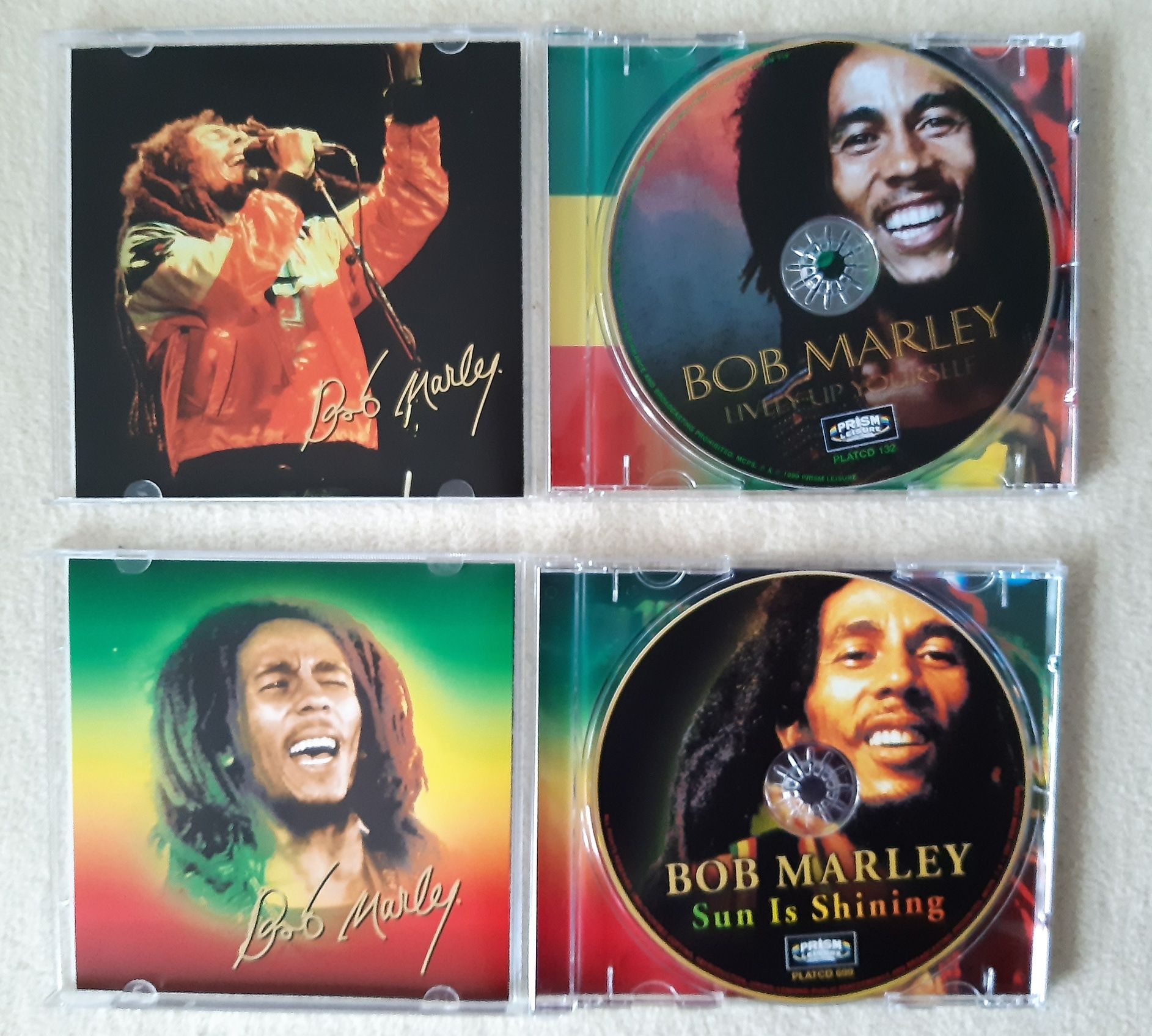 Bob Marley 2CD set Lively Up Yourself + Sun Is Shining