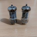Lampy ECC83 Telefunken Ribbed Plate