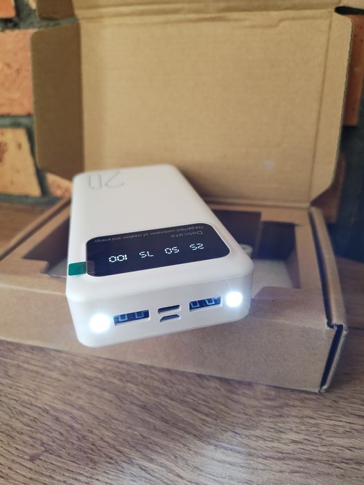 Powerbank Maihale LML226  20000 mAh biały