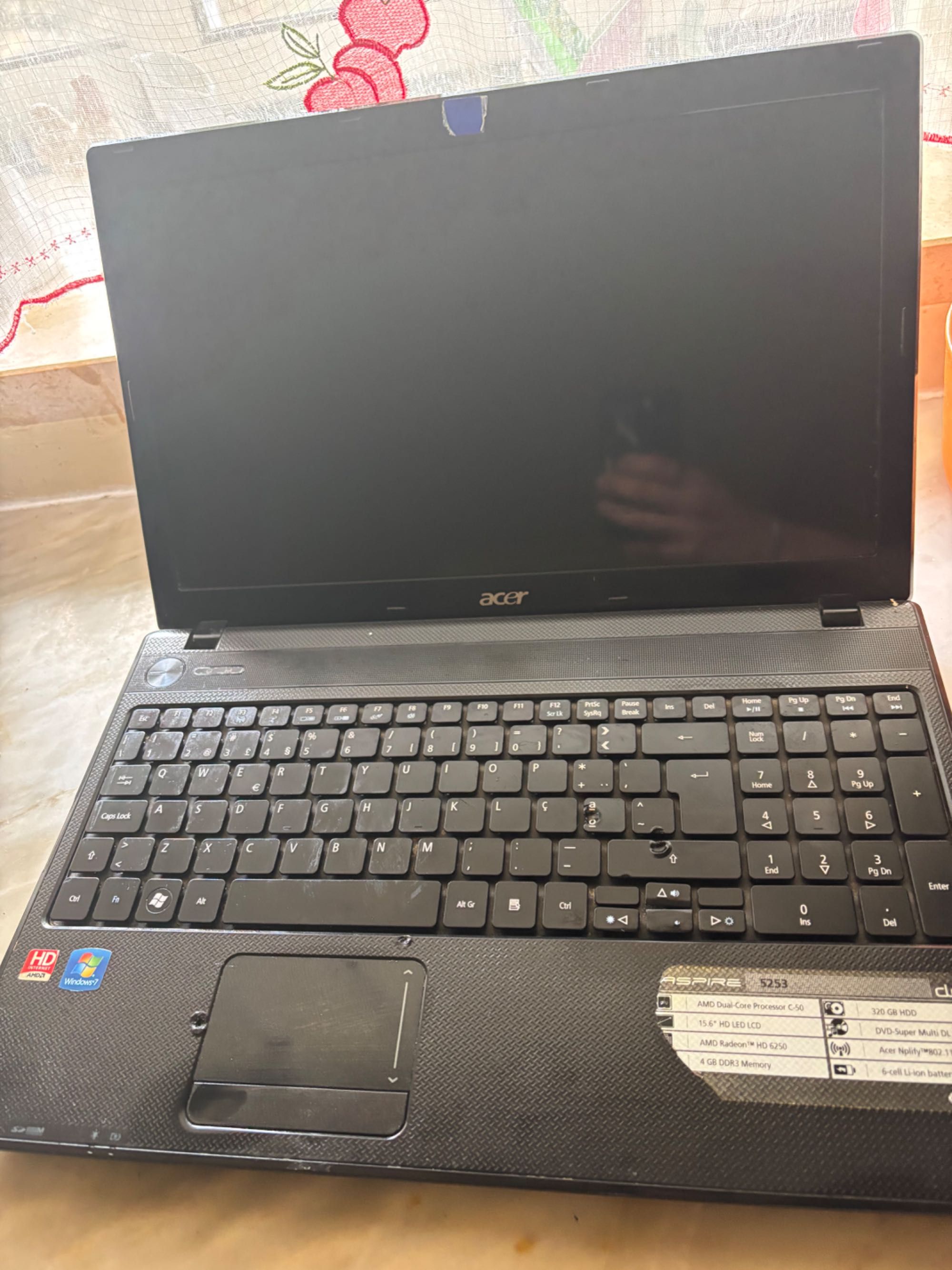 portátil acer aspire 5254 series
