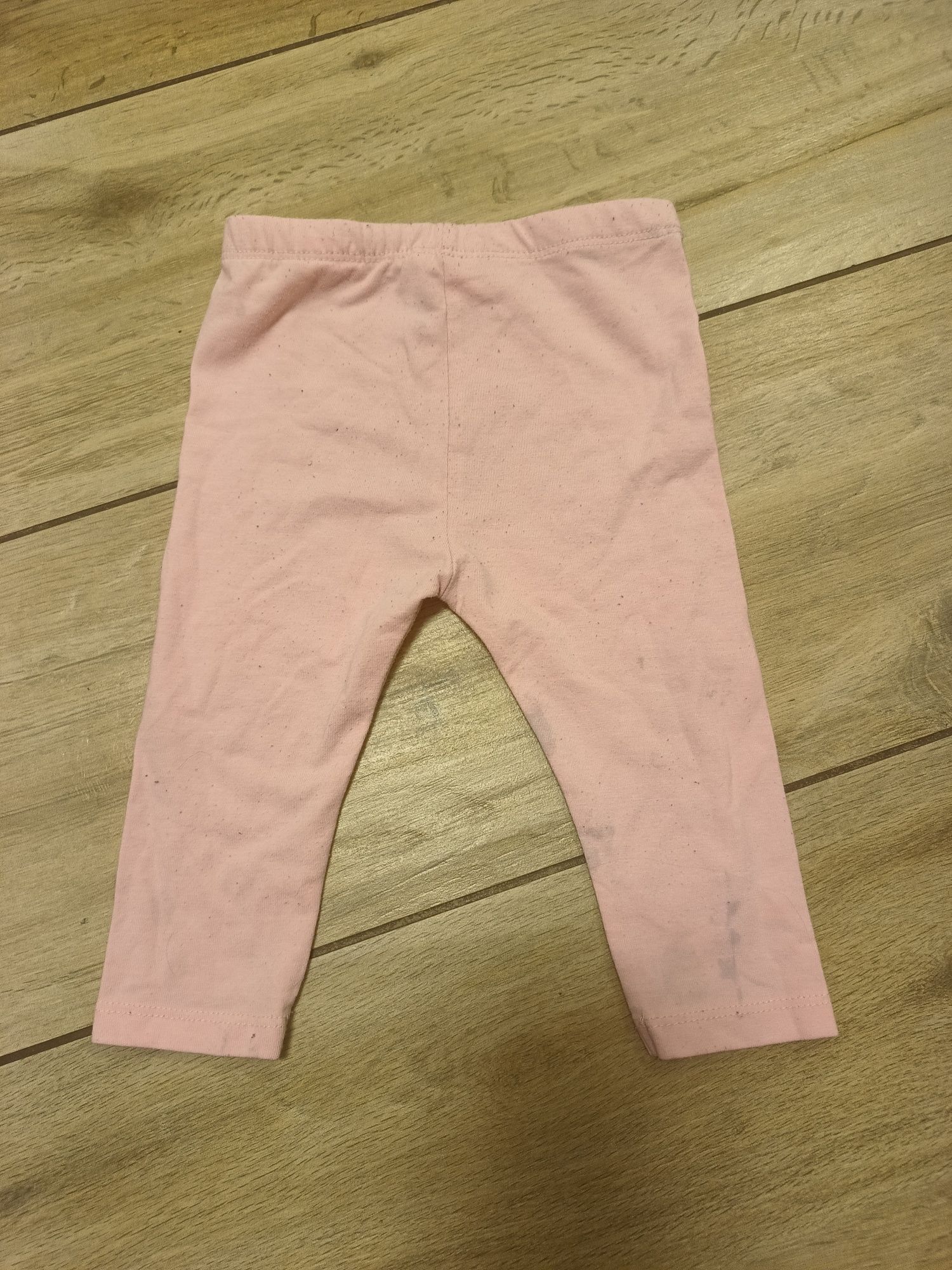 Dziewczęce niemowlęce spodnie legginsy z alpaką 6-9 miesięcy