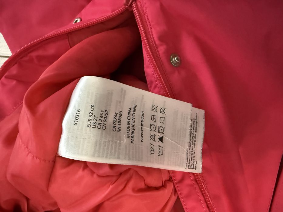 Зимовий комбінезон reima 92, термокомбінезон рожевий , 92-98