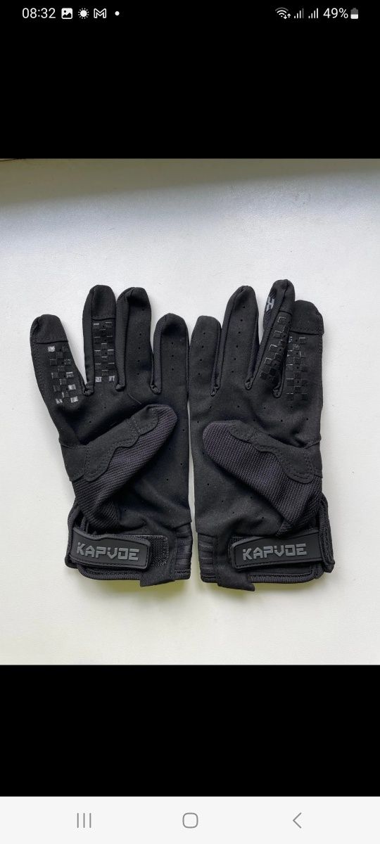 S..Унісекс Спортивні Нові Велосипедні рукавички з повним пальцем Сенсо