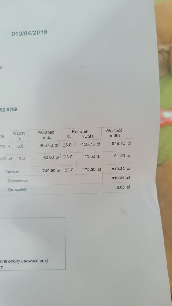 Wyświetlacz led 64 plus zasilanie